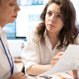 office workers monitoring psychosocial safety in the workplace